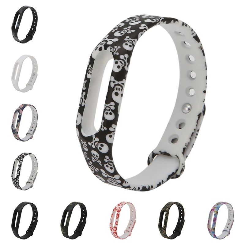 Цветной силиконовый ремешок на запястье сменный для Xiaomi Mi Band 1 Прямая поставка |
