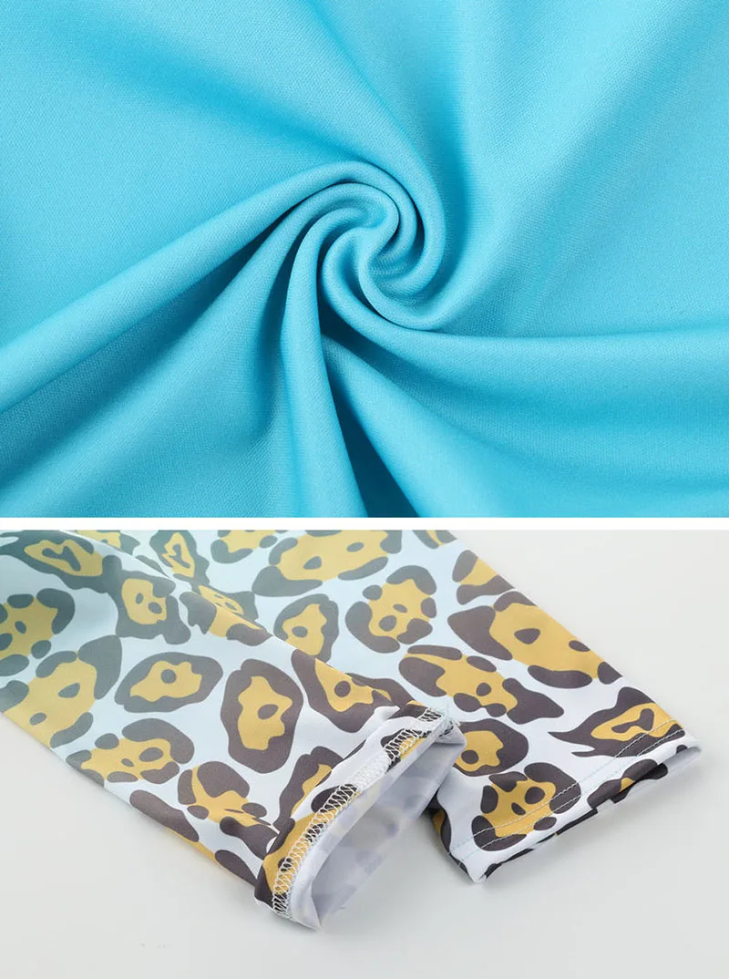Градиент цвета Leopard Ombre фитнес набор для женщин Печатный Повседневный Спортивный костюм Лоскутные укороченные топы Высокая талия Леггинсы 2 шт. наборы