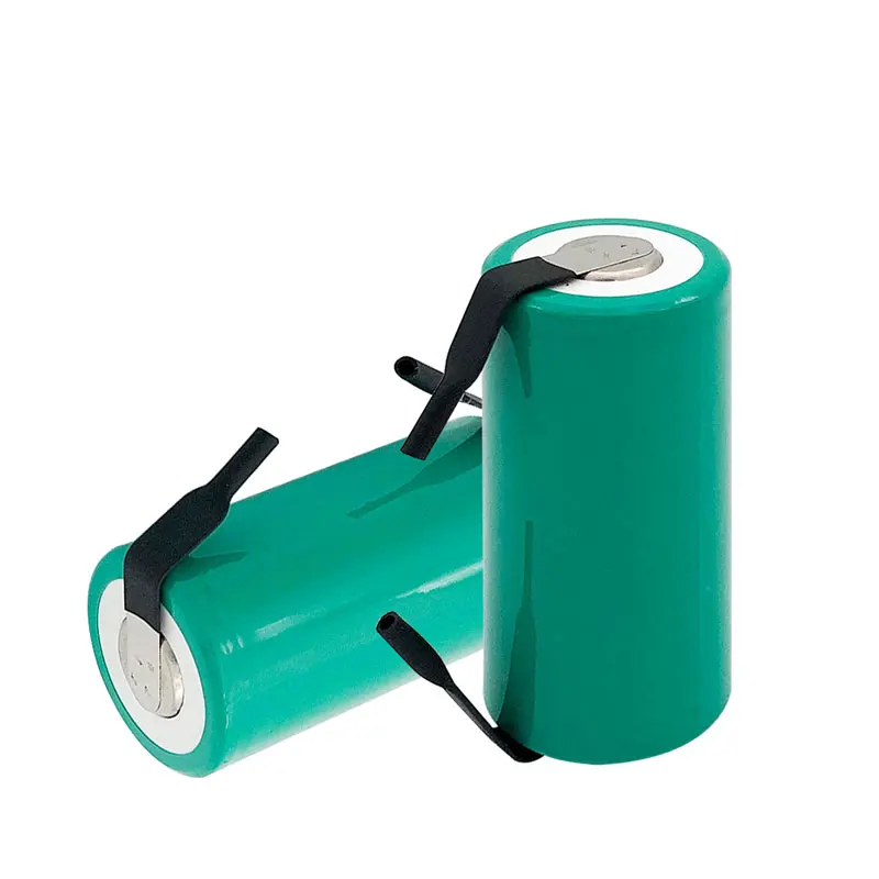 OOLAPR  12PCS   High quality battery rechargeable battery sub c battery SC battery replacement 1.2 v with tab 2600 mah