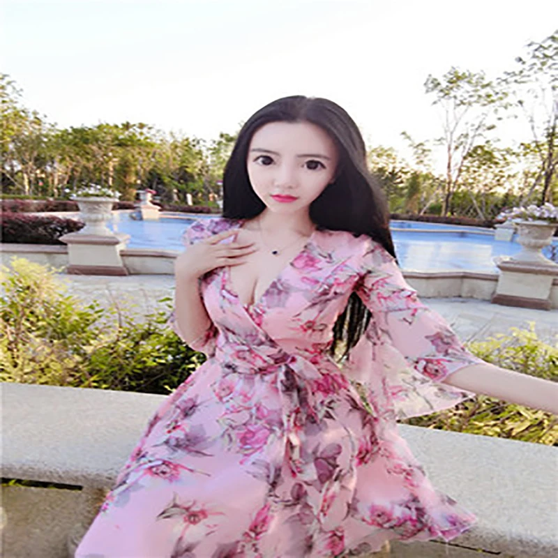 Wmwmnu модные пикантные глубокий v-образный вырез горловины низкая груди Рог рукава