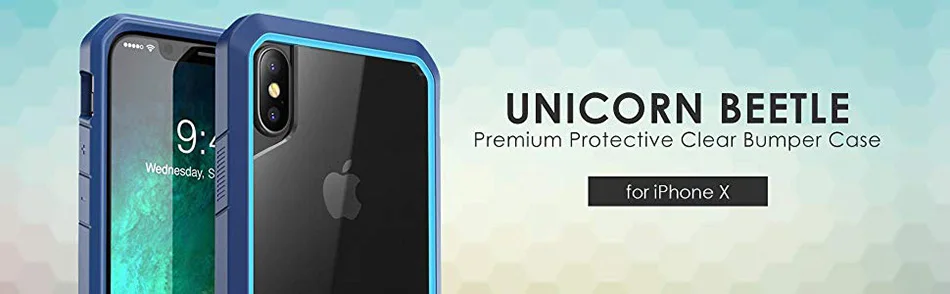 SUP чехол для iphone X XS, 5,8 дюймов, чехол с единорогом, жуком, серия UB, Премиум гибридный защитный прозрачный чехол для iphone X Xs