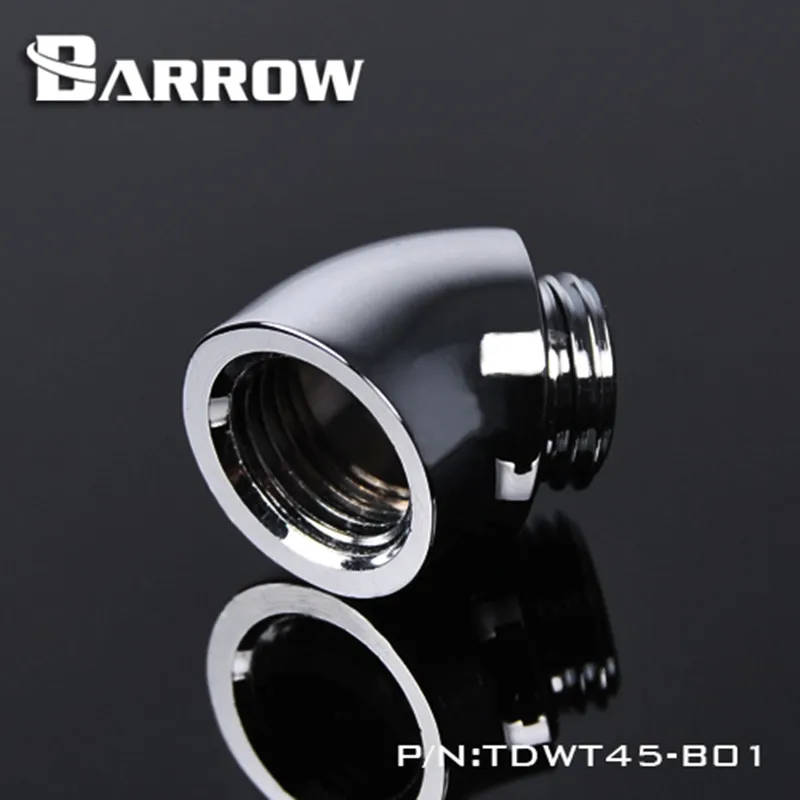 Барроу TDWT45-V2 G1/4 ''резьба 45 градусов штуцер адаптер водные адаптеры охлаждения