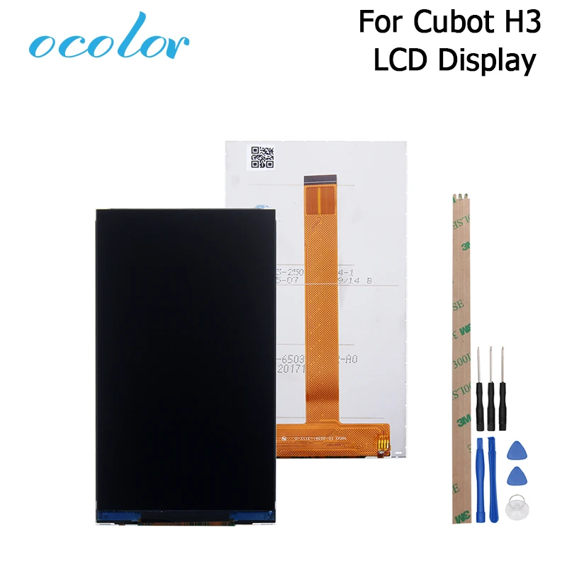 Ocolor для Cubot H3 ЖК дисплей Дисплей 5.0 дюймов Экран идеальный ремонт Запчасти