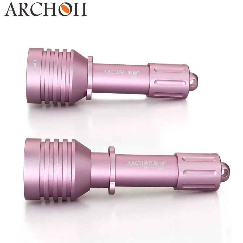Archon D10U/W16U CREE светодиодный фонарик с масштабируемым дайвингом 18650 перезаряжаемый карманный фонарик для погружения