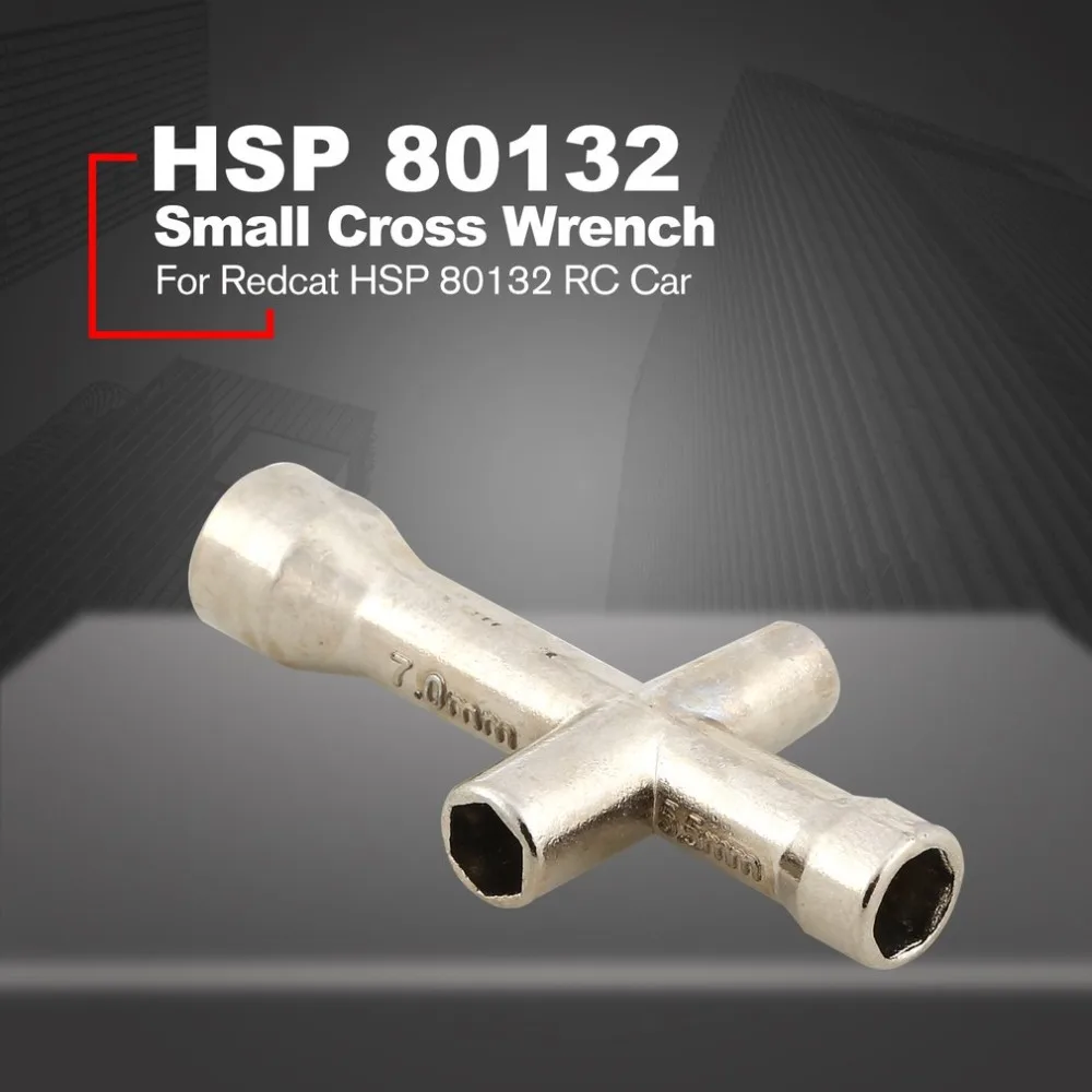 5Pcs 4/5/5.5/7mm Small Cross Wrench Hex Socket Repairing Tools Maintenance Sleeve for Redcat HSP 80132 RC Car | Игрушки и хобби