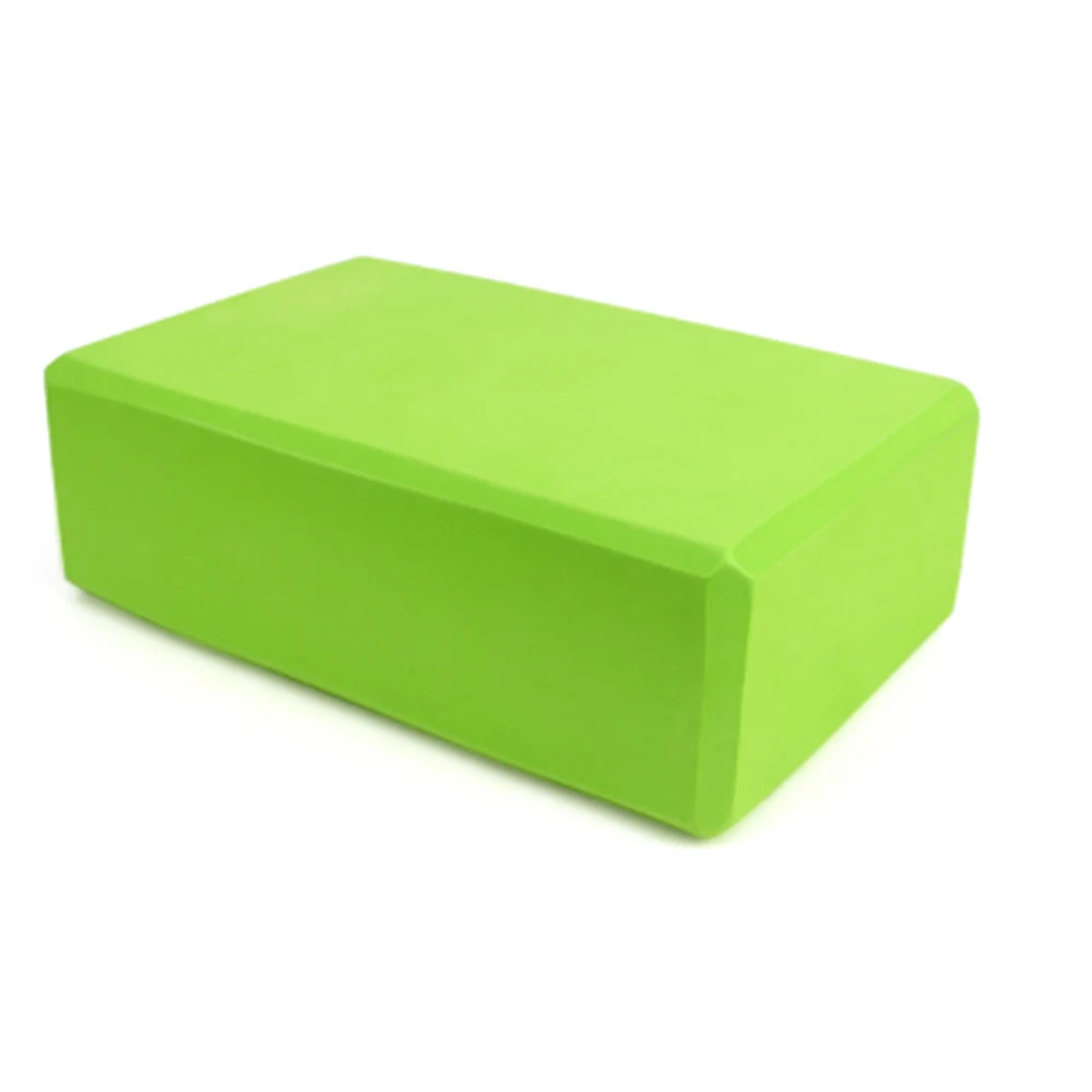 EVA Yoga Block Brick Exercise Fitness Tool Exercise Workout Stretching Aid Body Shaping Health Training - Цвет: Бургундия