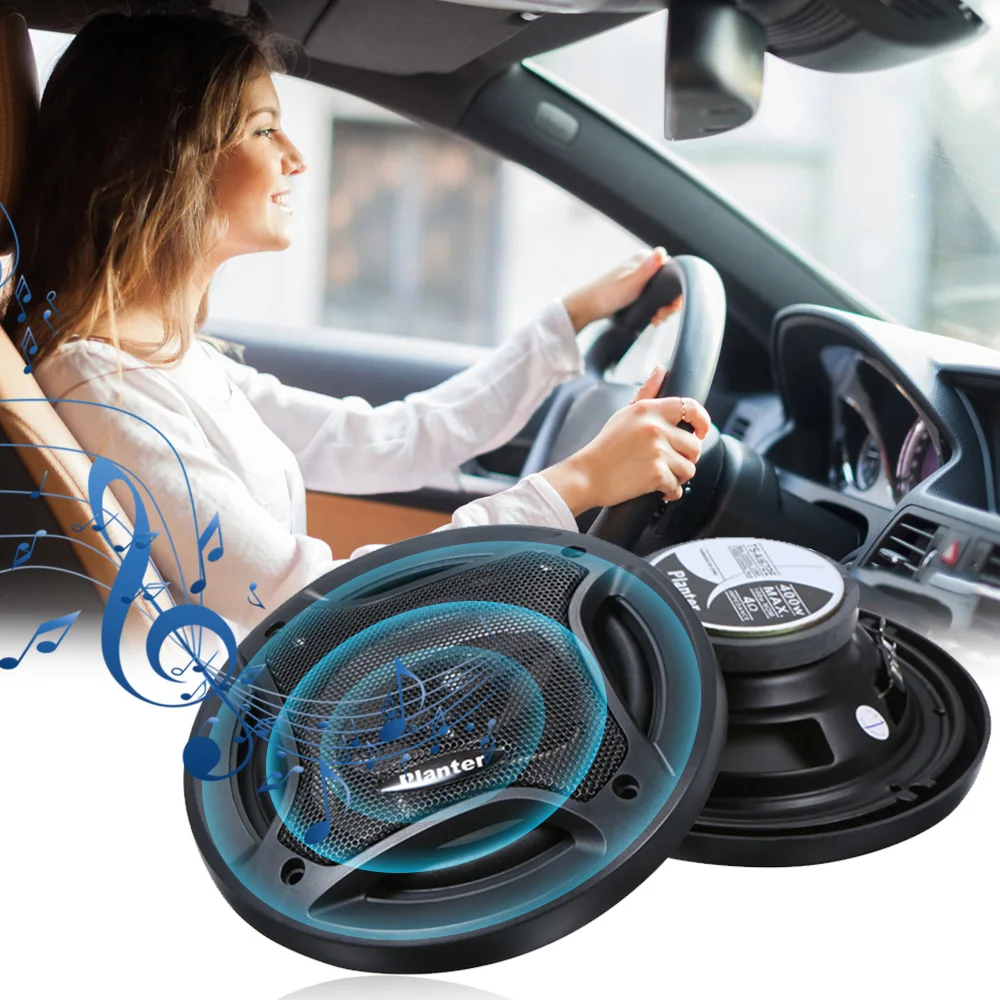 2 шт. 400 Вт 6 5 дюймов автомобильный HiFi коаксиальный динамик автомобильная дверь