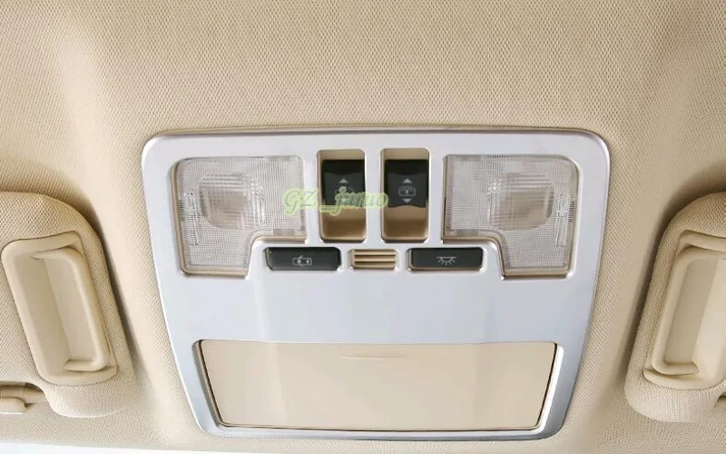 ABS матовая передняя + задсветильник лампа для чтения обшивка 5 шт. Toyota Highlander 2015