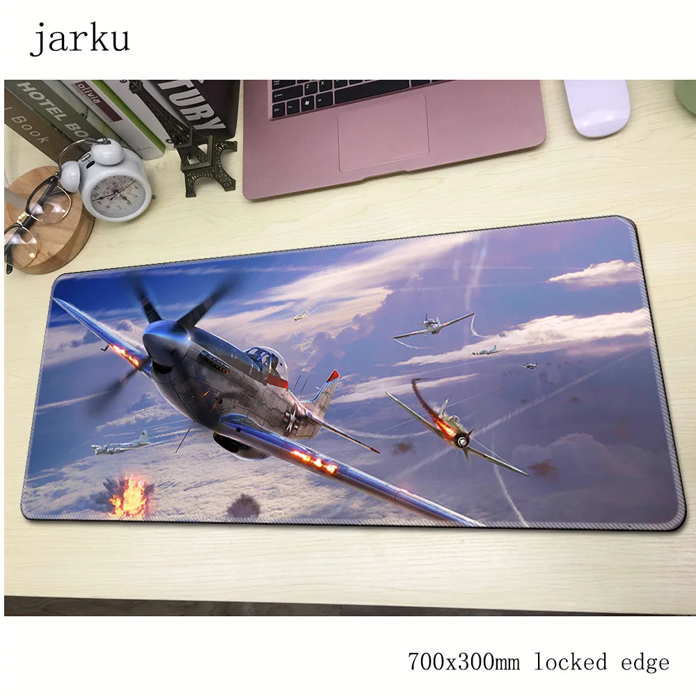Игровой коврик для мыши war thunder 700x300 мм большой notbook Настольный с рисунком