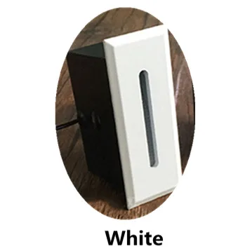 White 1 Вт Светодиодный настенный светильник для лестницы, AC85-265V, Ступенчатая лампа, настенные Угловые лампы, освещение лестницы, декоративные светильники с чипом Cree, Прямая поставка - Цвет абажура: White
