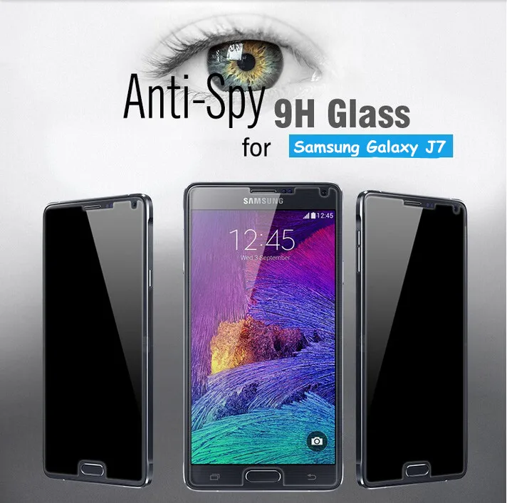 YNMIWEI 2 шт. для samsung Galaxy J7 J5 J700 J500 Анти шпион надежное закаленное стекло Экран
