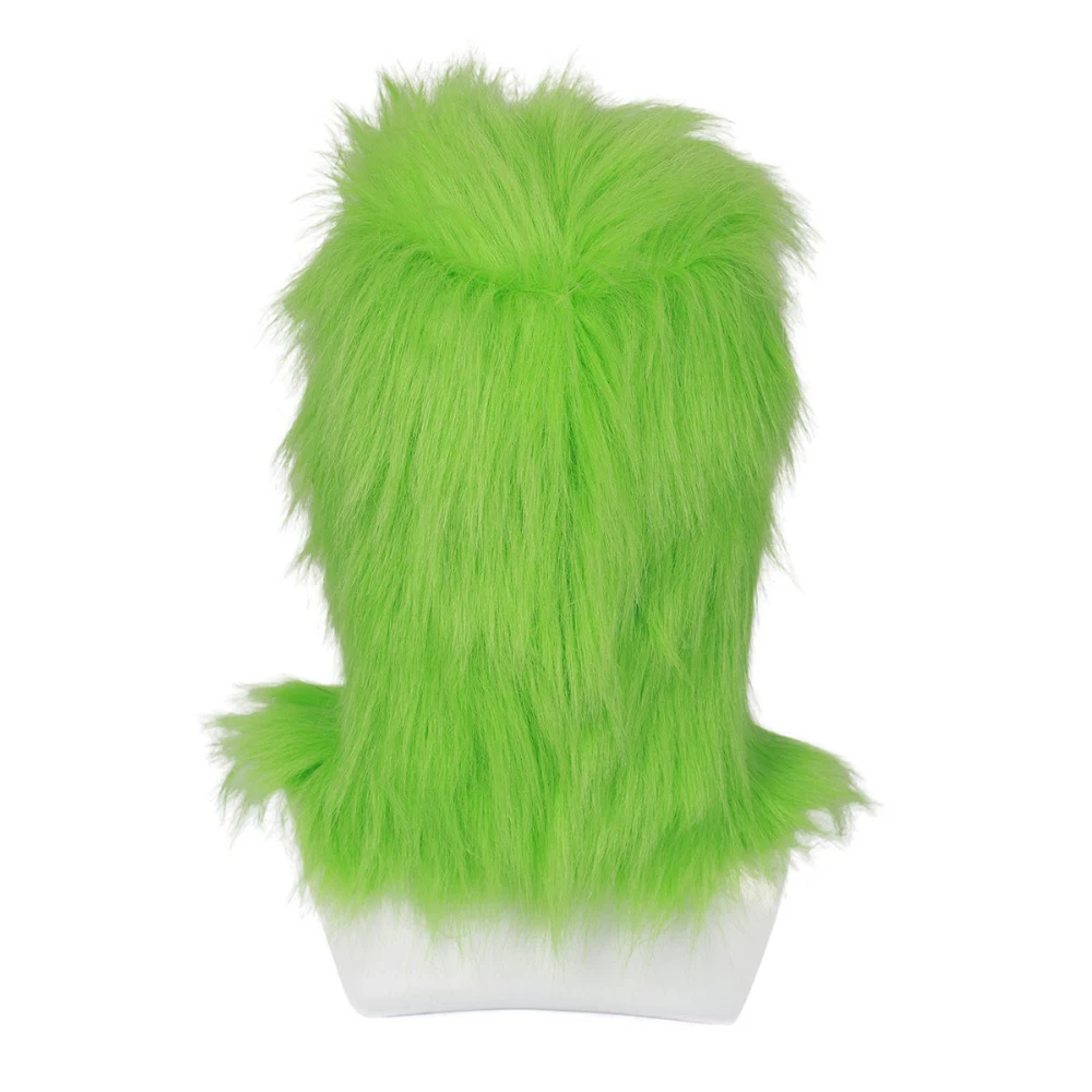 Как Grinch украла Рождество зеленая маска шлем фильм аксессуары для косплея