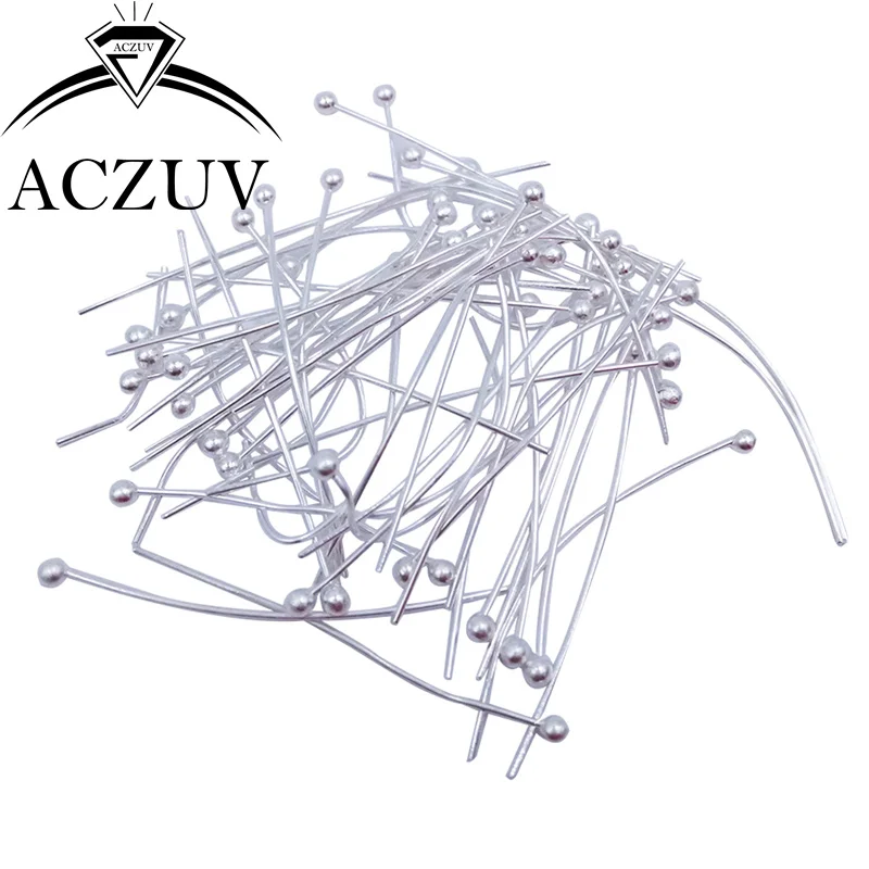 2000 шт. серебряные золотые античные бронзовые медные булавки с черным родиевым