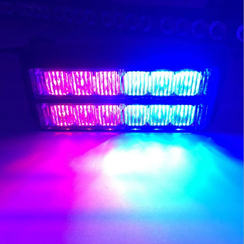 12v/24v Led DRL Daytime running flash light Grill fog warning Engineering Car Beacon safety Hazard strobe work | Автомобили и