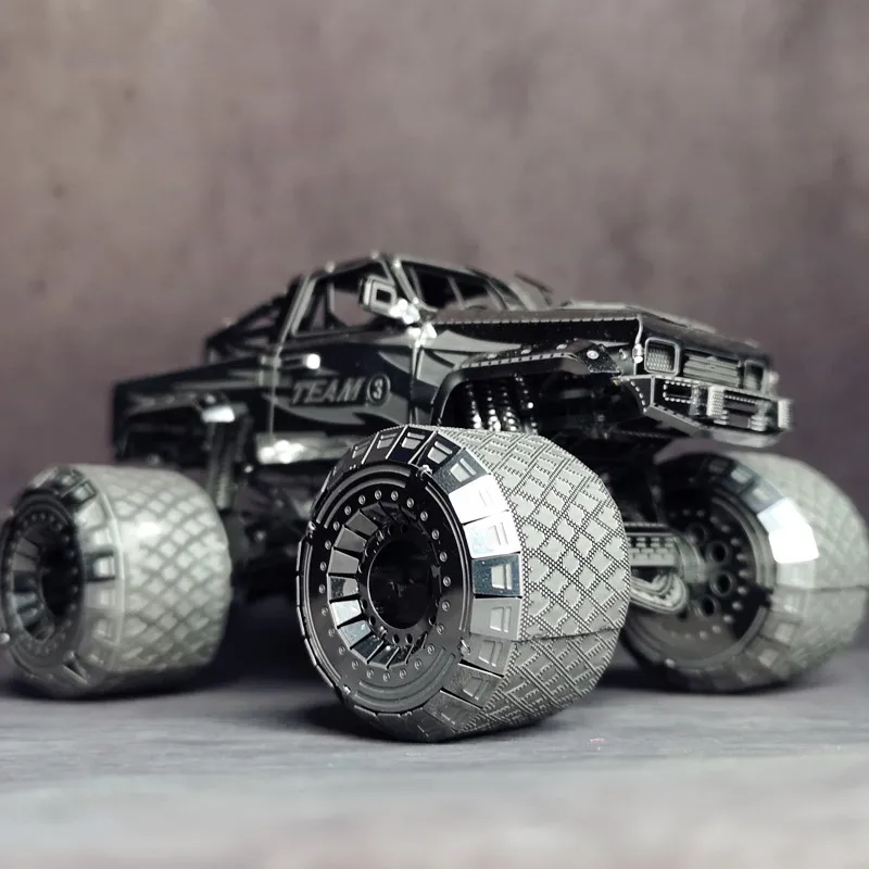 Металлическая Сборная модель автомобиля NANYUAN I32206 OFF-ROADER 3D пазл супер большие шины