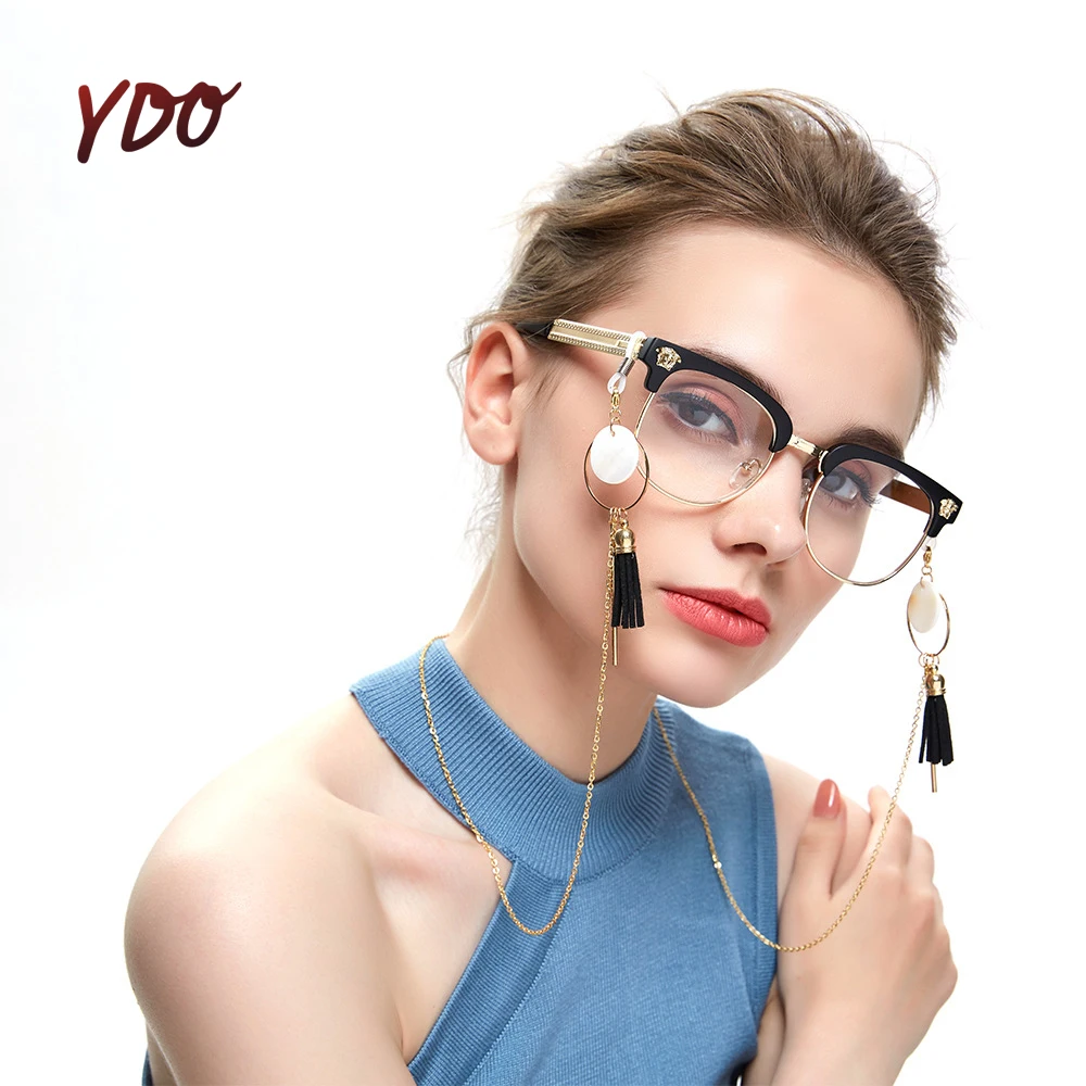 YDO цепочка для очков чтения винтажные кружевные очки шнурок Нескользящие