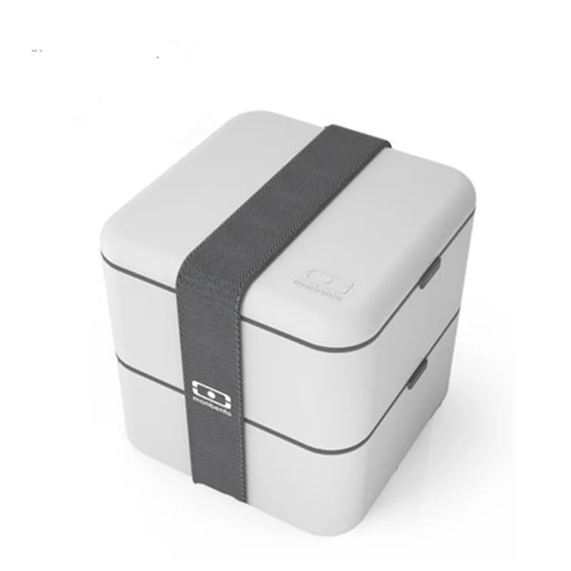 Французские двухслойные bento box японские микроволновые обеденные столовые приборы студентов портативные столовые приборы 45,4