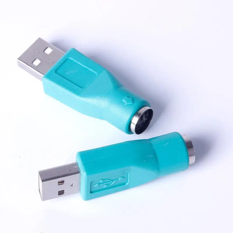 Комплект из 3 предметов для PS 2 PS2 Женский к USB клавиатура и мышь компьютера Адаптер