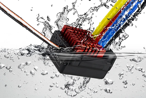 Водонепроницаемый контроллер скорости ESC для радиоуправляемого автомобиля 1/8