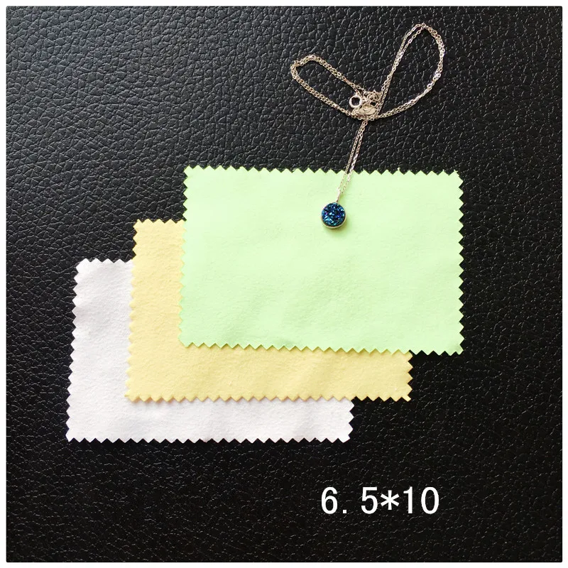 50pcs/Lot Silver Polish Cloth Customize Pattern Anti Tarnish Wipe Maintain Jewelry Tools Special Polishing Clean | Украшения и