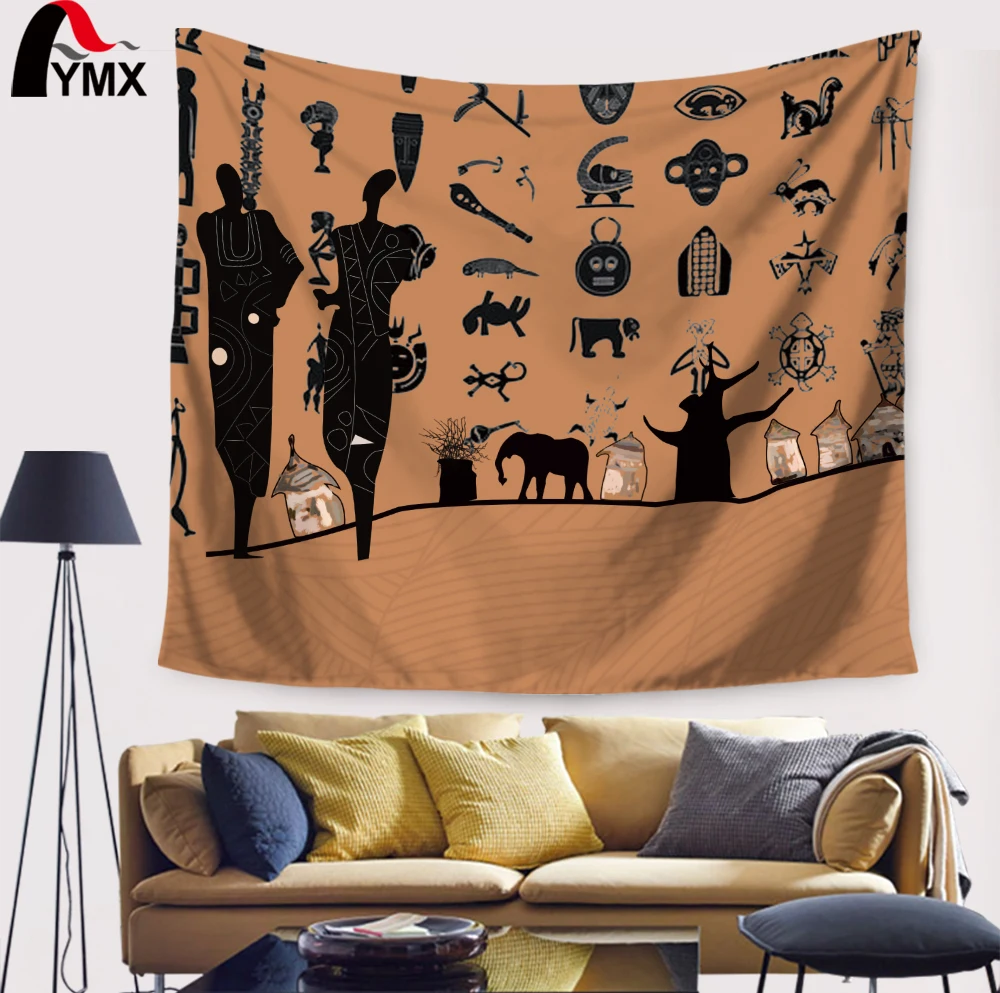 Африка индия стиль мандала гобелен хиппи настенные гобелены бохо покрывало