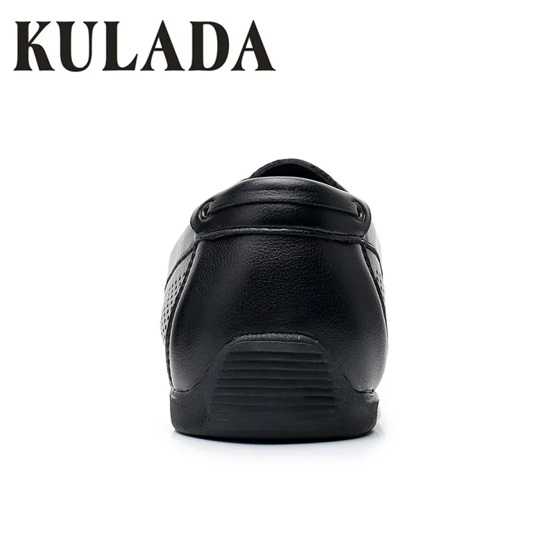 Мужские сандалии KULADA мягкая натуральная кожа на шнуровке Повседневная модная