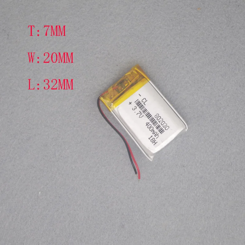 3 7 v полимерная литиевая батарея 802030/702032 Bluetooth динамик bluetooth гарнитура