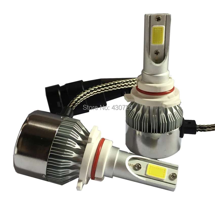 2 шт. H4 Автомобильные светодиодные фары H7 led H1 H11 H8 HB3 9005 HB4 9006 36 Вт 3800LM 12 В флип Чип 6000