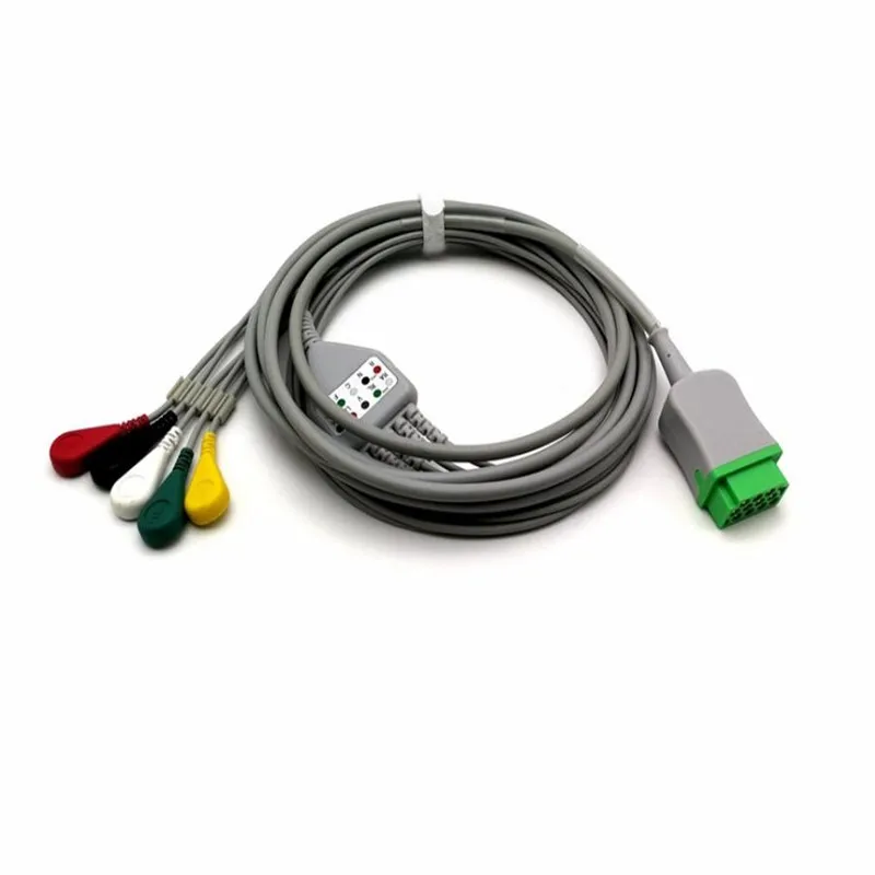 Совместим с GE Dash PRO 1000 2000 Solar 9500 5-lead со свинцовыми проводами искусственными 11