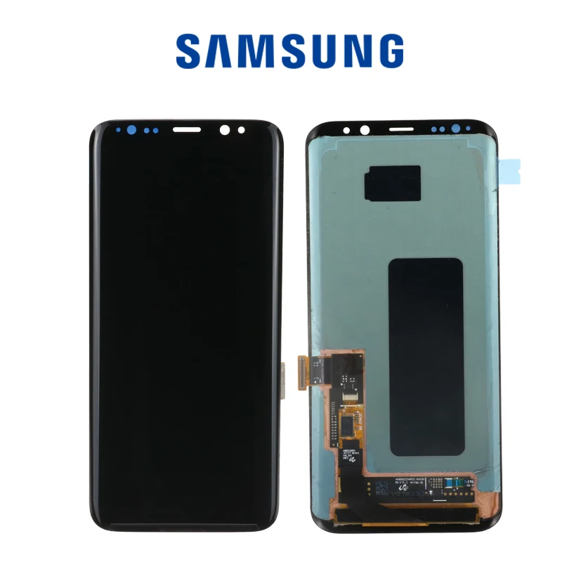 Супер AMOLED ЖК-дисплей для samsung Galaxy S8 plus G955fd G955F G955 сжигаемый в тени ЖК-дисплей с сенсорным экраном оцифровать