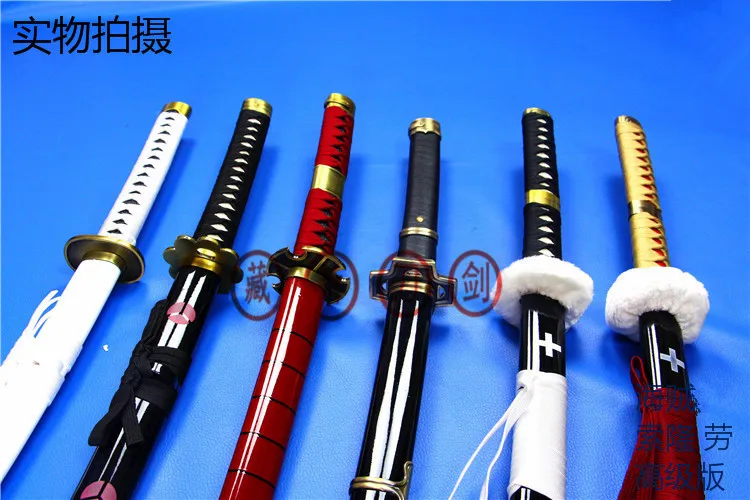 Цельнокроеное кольцо Roronoa Zoro Trafalgar Law аниме для косплея стальной нож лезвие катаны