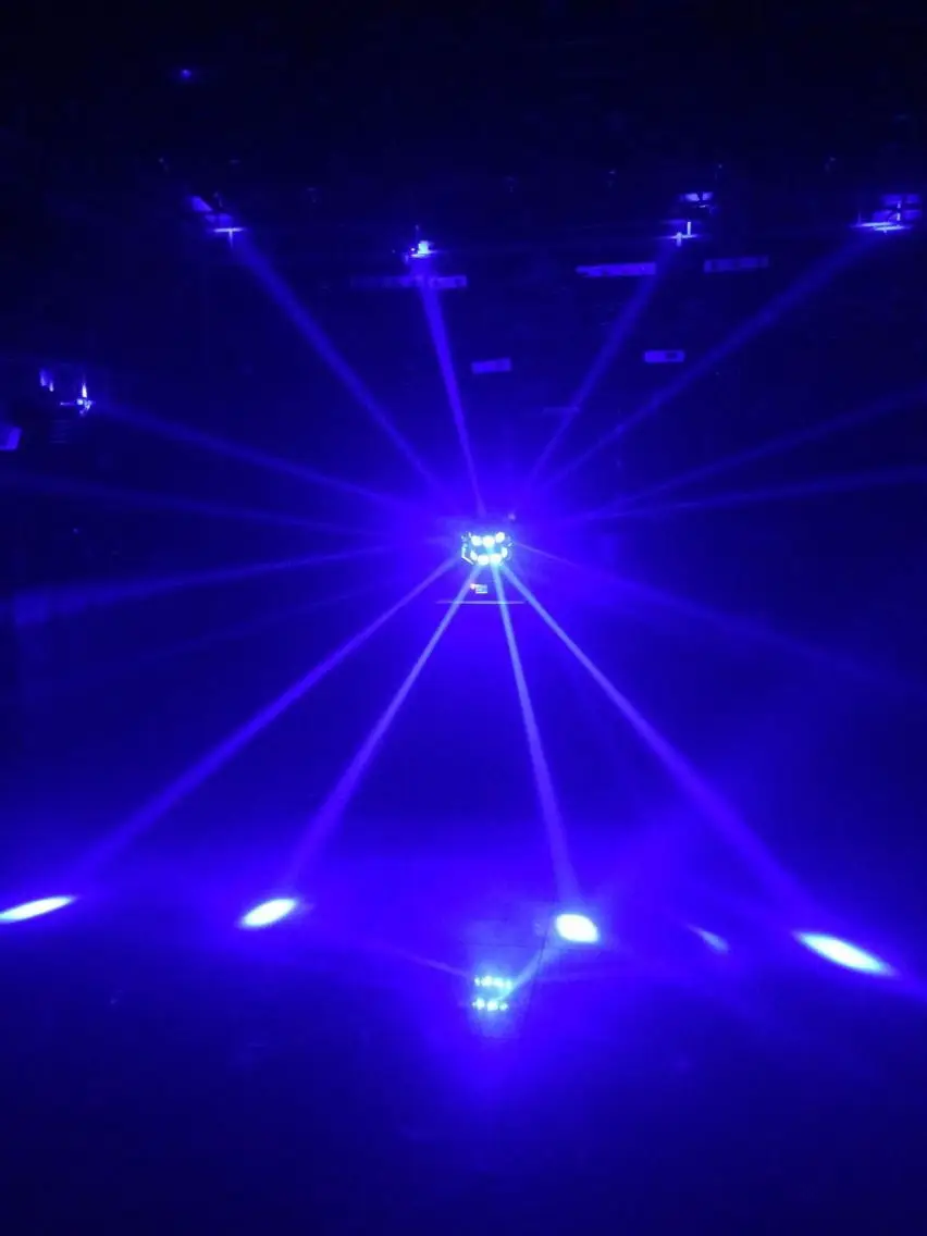 2015 новые продукты 2 шт./лот 16 шт 4 в 1 RGBW cree led движущийся головной Луч света | Лампы и