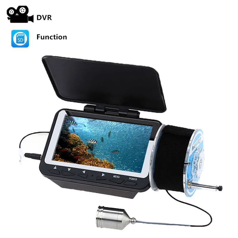 8 шт. IR led объектив из нержавеющей стали DVR подводный ледяной океан рыболовная