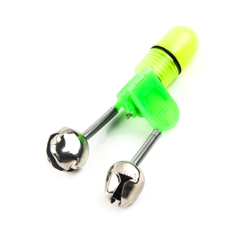 LSTACHi 7.5cm 10g LED Fishing Rod Bite Alarm Bells Ring Lures Accessory Red Light Alerter Outdoor Fish Tool | Спорт и развлечения