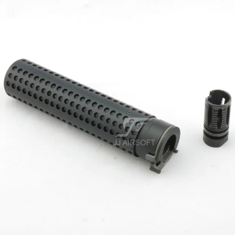 KAC Sytle CQB QD глушитель страйкбол бочка расширение с Flashhider 14 мм CCW Для NERF игрушечный пистолет