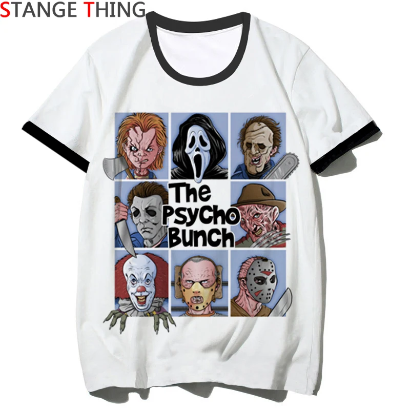 Футболка Chucky, Demon Death Scary Evil Satanism Grim Reaper, Повседневная футболка для мужчин и женщин в стиле хип-хоп, футболки для мужчин и женщин