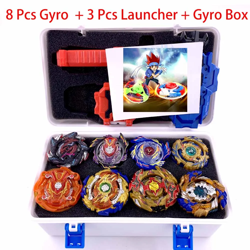 SNH-PT-30 Набор топов пусковых устройств Beyblade Toupie Metal God Burst spinning top Bey Blade Blades Toy bay blade bables - Цвет: SNH-PT-30