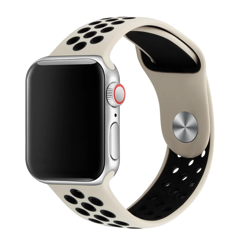 13 Спортивный ремешок для наручных часов Apple Watch 38 мм 40 мм 42 44 мм браслет для наручных часов Apple Watch, ремешок Ремешок для наручных часов iWatch серии 4/3/2/1 81010 - Цвет ремешка: 13