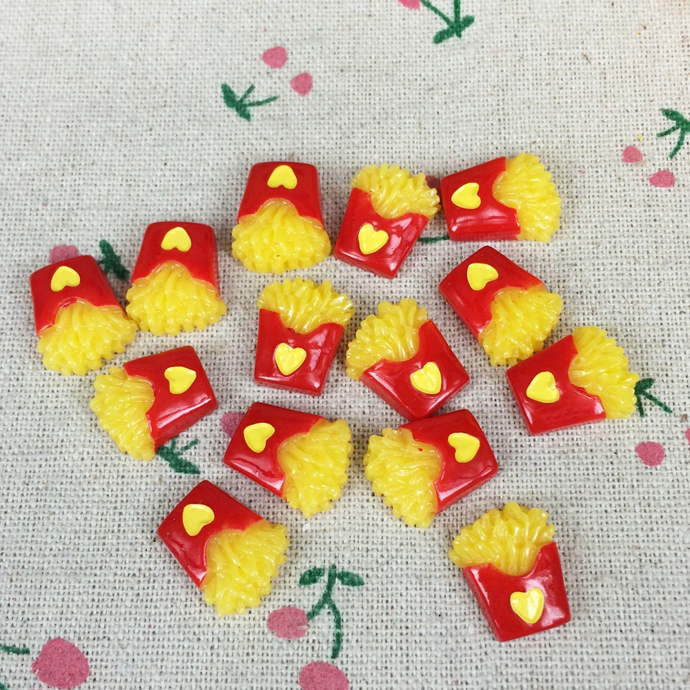 10 шт. Кабошон из каучука с плоской задней поверхностью кавайная миниатюрная