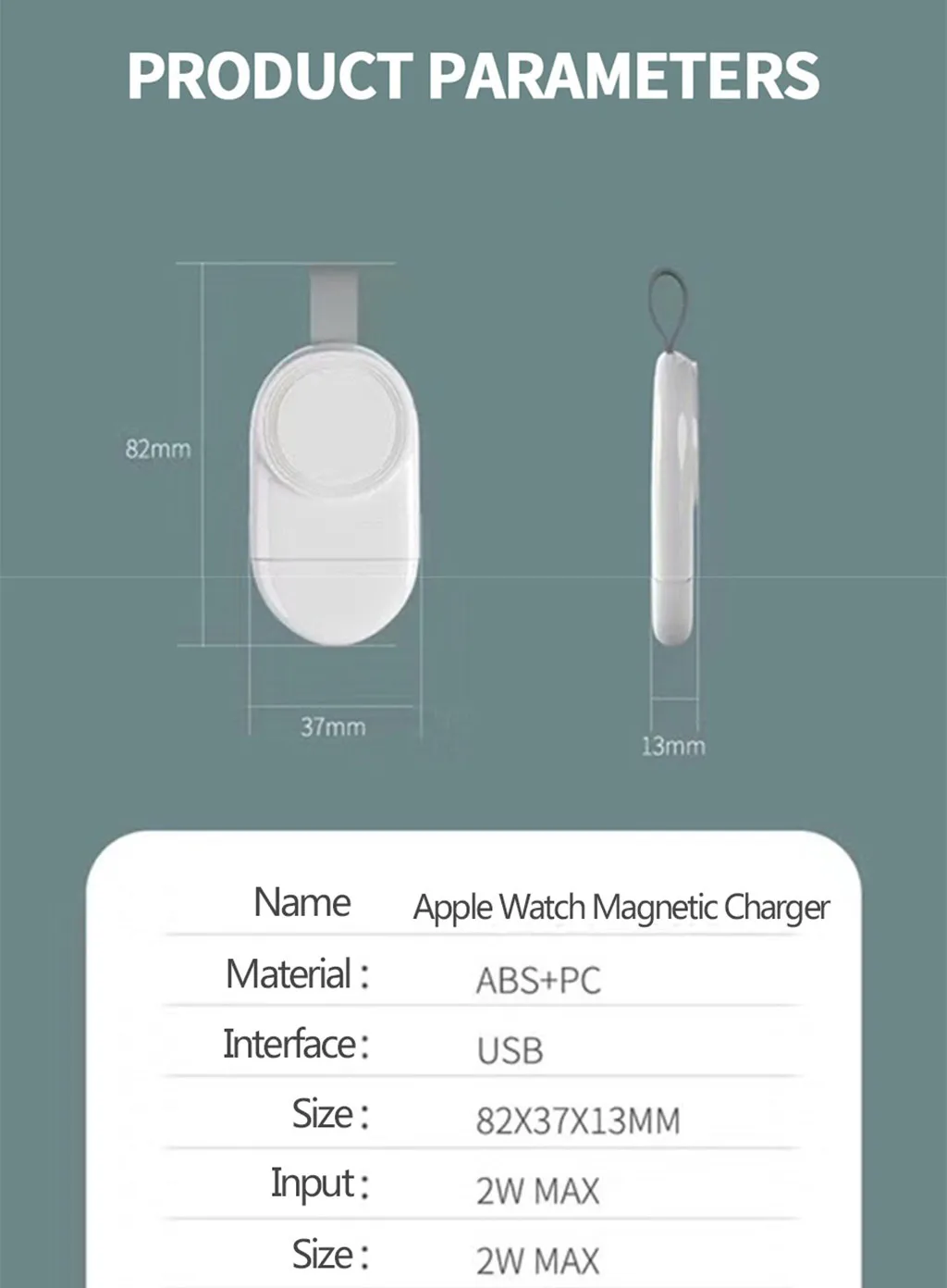 Новое магнитное Беспроводное зарядное устройство для Apple Watch Series 2 3 зарядный