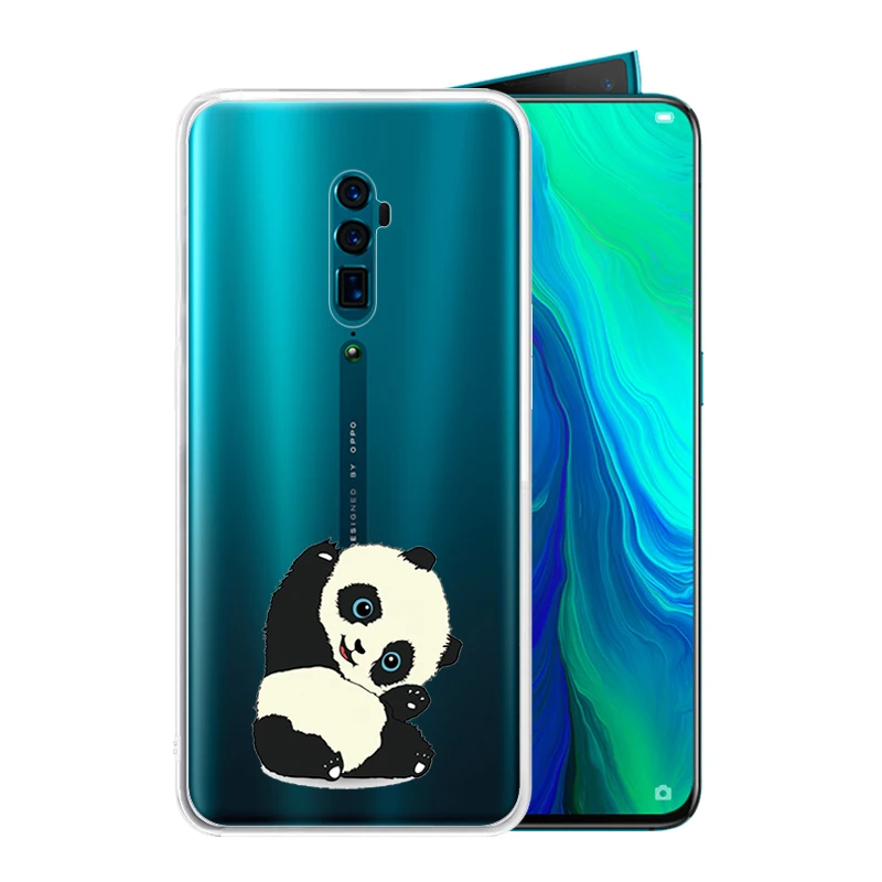 Soft Silicone Clear TPU Case for OPPO Reno 10x zoom Reno2 F 2 Z R17 R15 R11 Plus 9S R15X Ace K5 K3 K1 Cover |