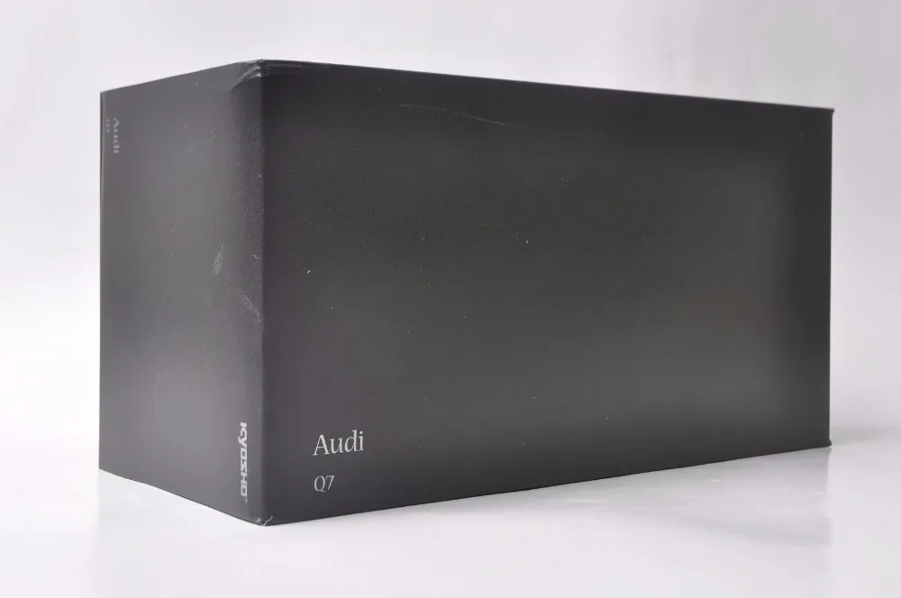 1:18 литья под давлением модель для Audi Q7 2010 серебро внедорожник сплав игрушечный автомобиль миниатюрная коллекция подарок