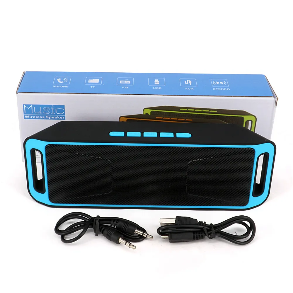 Xingyida Портативный Bluetooth Динамик Беспроводной стерео Altavoz Handfree Колонка Поддержка