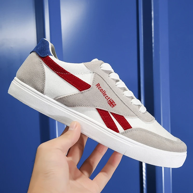 2019 г. сезон весна-осень Повседневная парусиновая обувь Мужская дышащая на