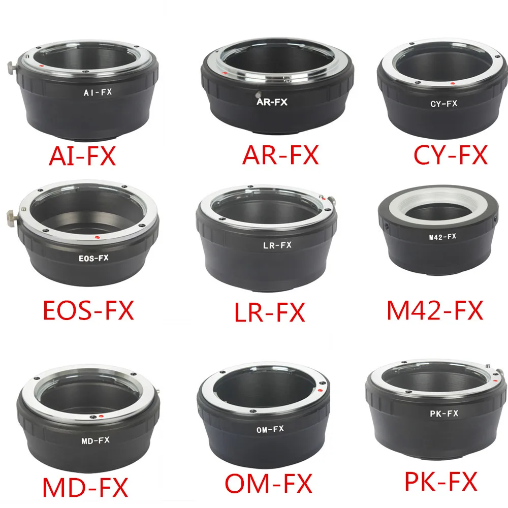 Камера кольцевой адаптер для объектива для Canon Nikon AI AF объектив Pentax Olympus CY LR MD M42 объектив для цифровой камеры Fujifilm FX Mount Камера X-Pro1 XT10 XE1