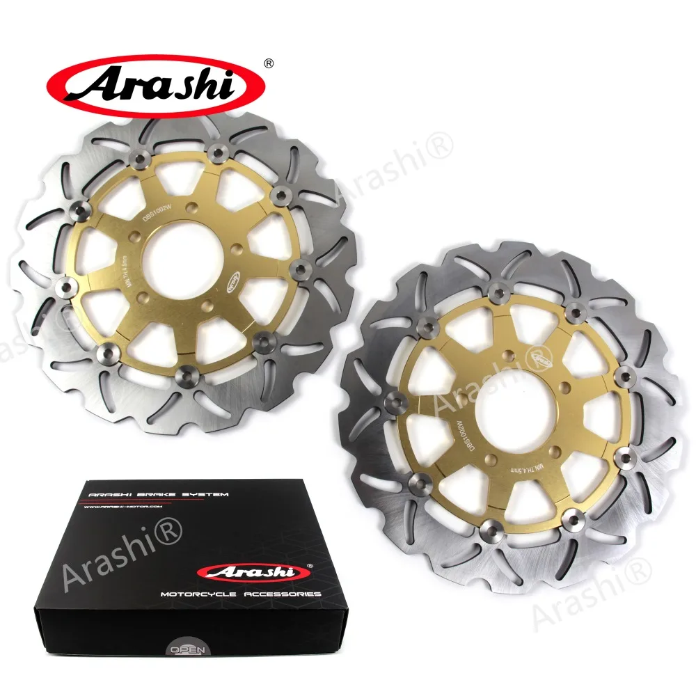 Arashi 2 шт. для SUZUKI GSF BANDIT 650 2005 2006 CNC плавающие передние тормозные диски 05 06 GSXF 600 SV650