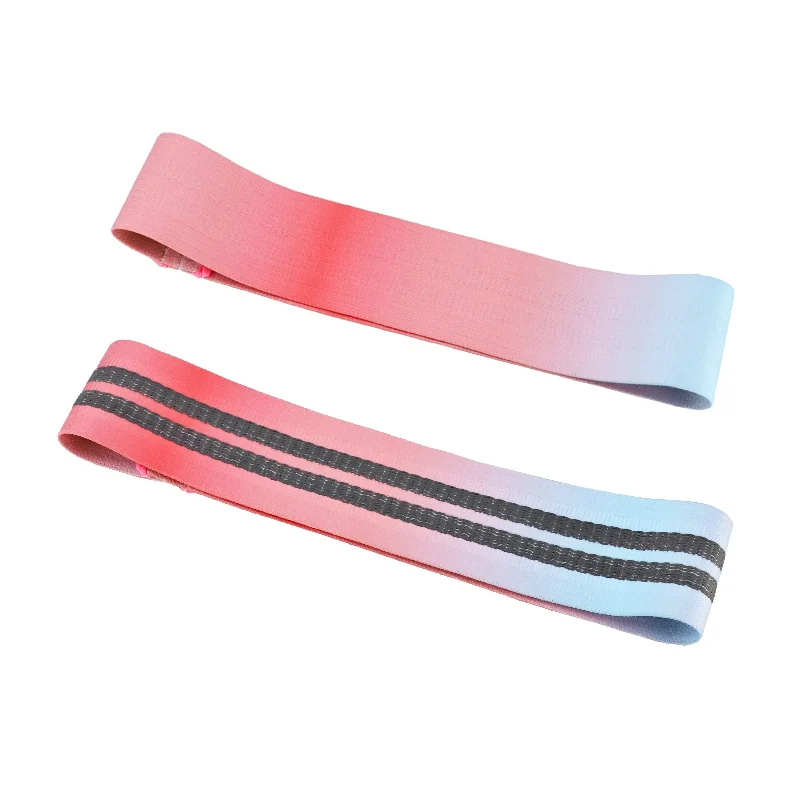 Эластичная лента для йоги с градиентом нескользящий фитнес браслет унисекс