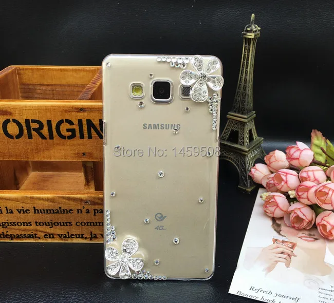 Для Samsung Galaxy A3 2015 A3000/A3 2016 A310/a3 2017 a320 ручной работы со стразами чехол Diamond Crystal Павлин