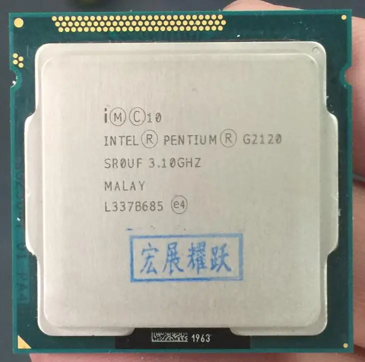 Процессор Intel Pentium G2120 (3 Мб кэш 3 10 ГГц) LGA 1155 100% рабочий настольный процессор ПК