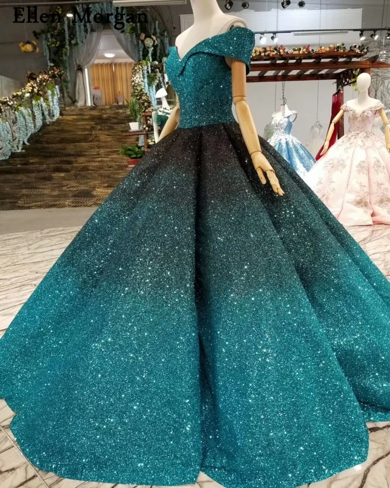Градиентные красочные блестящие свадебные платья 2019 Vestido De Noiva сексуальные с